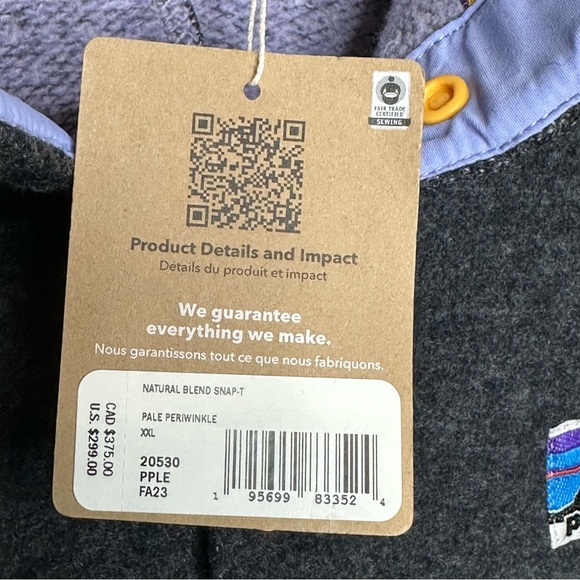 Patagonia Natural Blend Snap-T Pullover - Picture 3 of 6